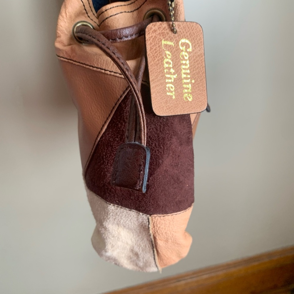 Relativity Genuine Leather Patchwork Brown Tan Sh… - image 6